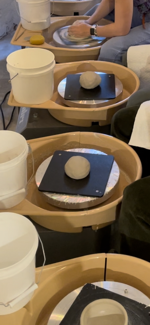 RESERVED MONDAYS: 6 week true beginner wheel throwing (July 7-August 11 2025). product photo